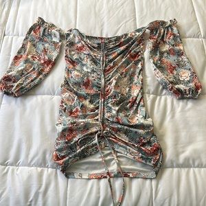 Floral dress size large